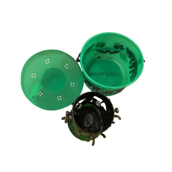 Lot Of 4 Halloween Trick Or Treat Bucket Bag Jar Wall Decor Spooky Holiday - Picture 3 of 12